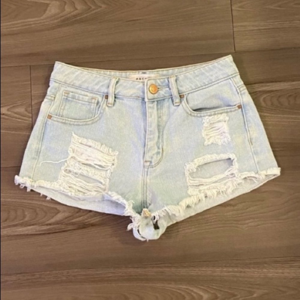 High Rise Festival Short jean shorts sz 24